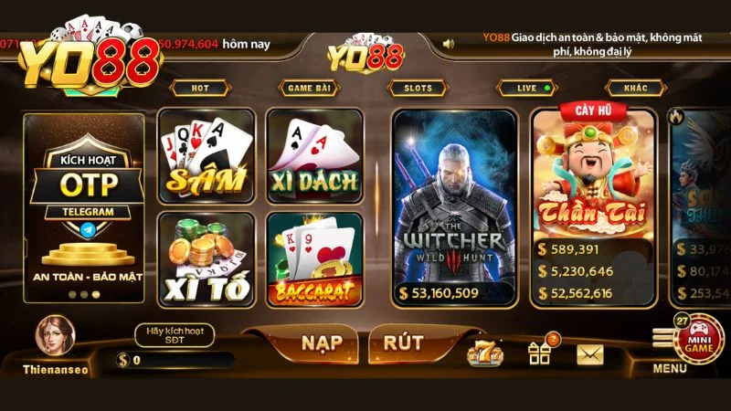 Bài xì tố Yo88 là trò chơi thú vị, hấp dẫn