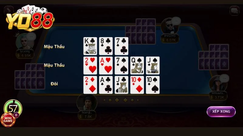 Đôi nét về bộ bài sử dụng trong Mậu Binh