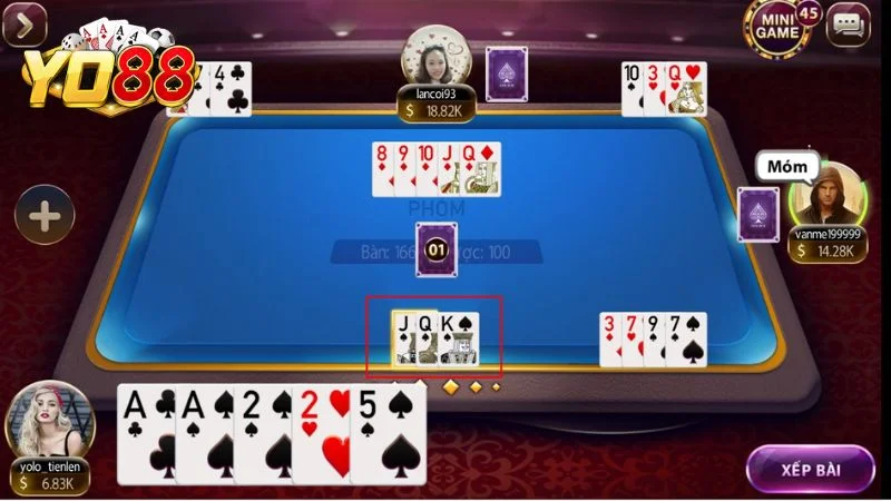 Hướng dẫn cách đánh bài Phỏm chuẩn nhất